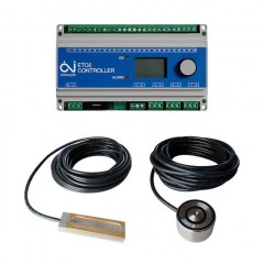 Termostat exteriérový ETO2-4550 dvojzónový vonkajší termostat + 1ks ETOG55 podlahový senzor +1ks ETOR55 senzor zrážok