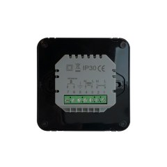 Termostat pre elektrické vykurovanie BVF 801 WIFI izbový termostat čierny + podlahový senzor 3m